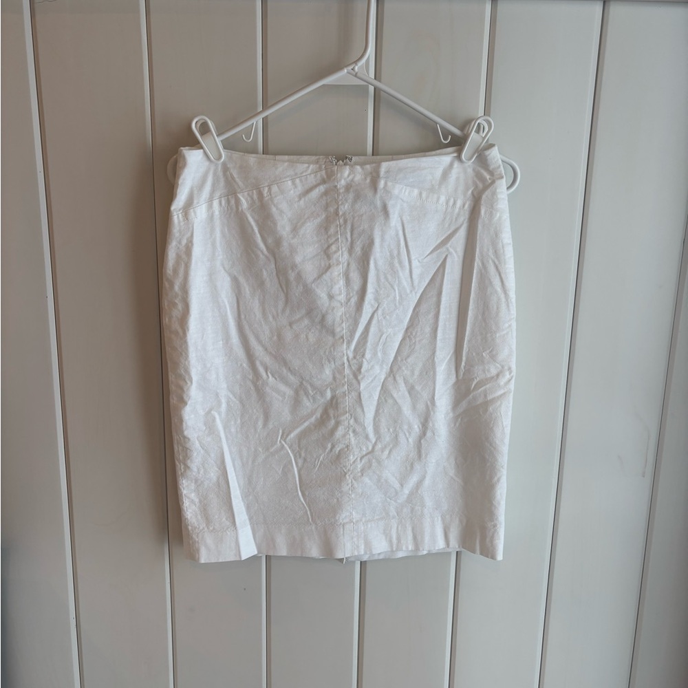 The Limited Classic White Skirt